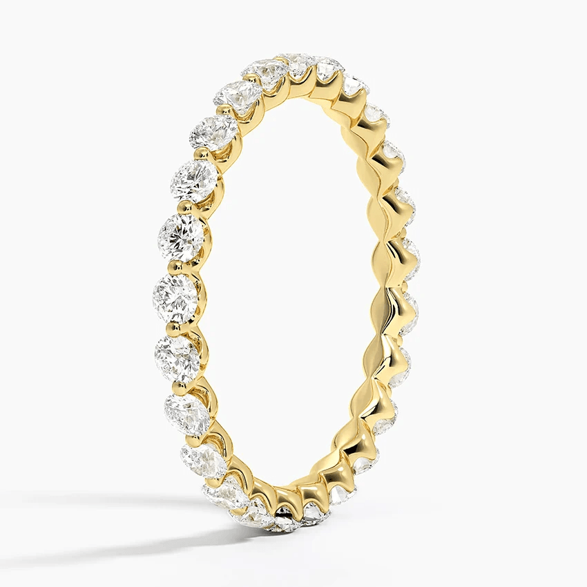 Riviera Eternity Diamond Ring (1 ct. tw.) in 18K White Gold - Image 3