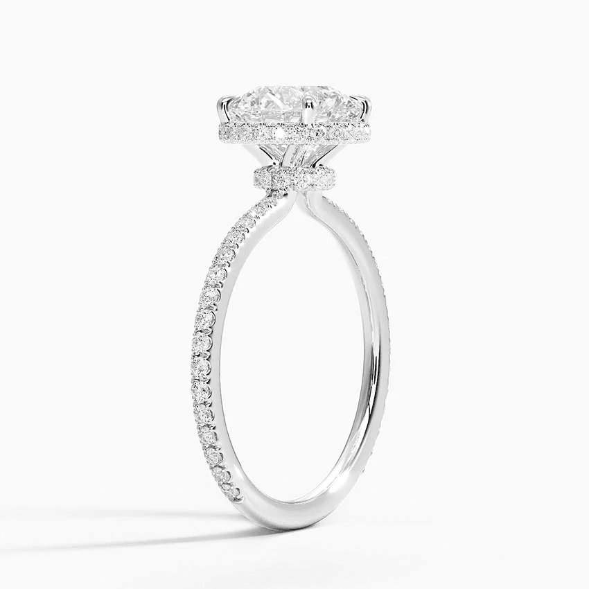 Gala Diamond Ring in 14K Rose Gold - Image 11