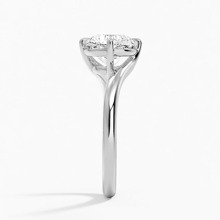 Atelier Solitaire Ring in 18K White Gold - Image 7