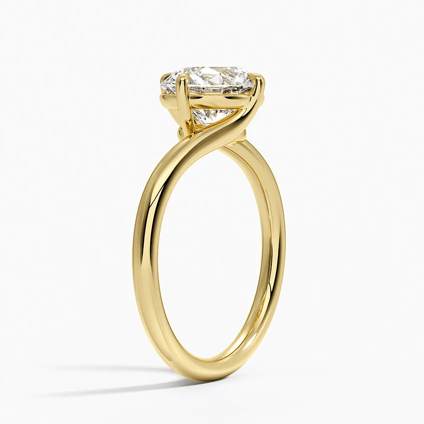Atelier Solitaire Ring in 18K White Gold - Image 8