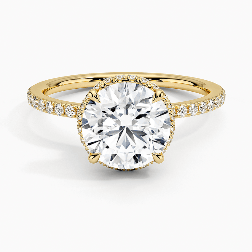 Gala Diamond Ring in 14K Rose Gold - Image 3