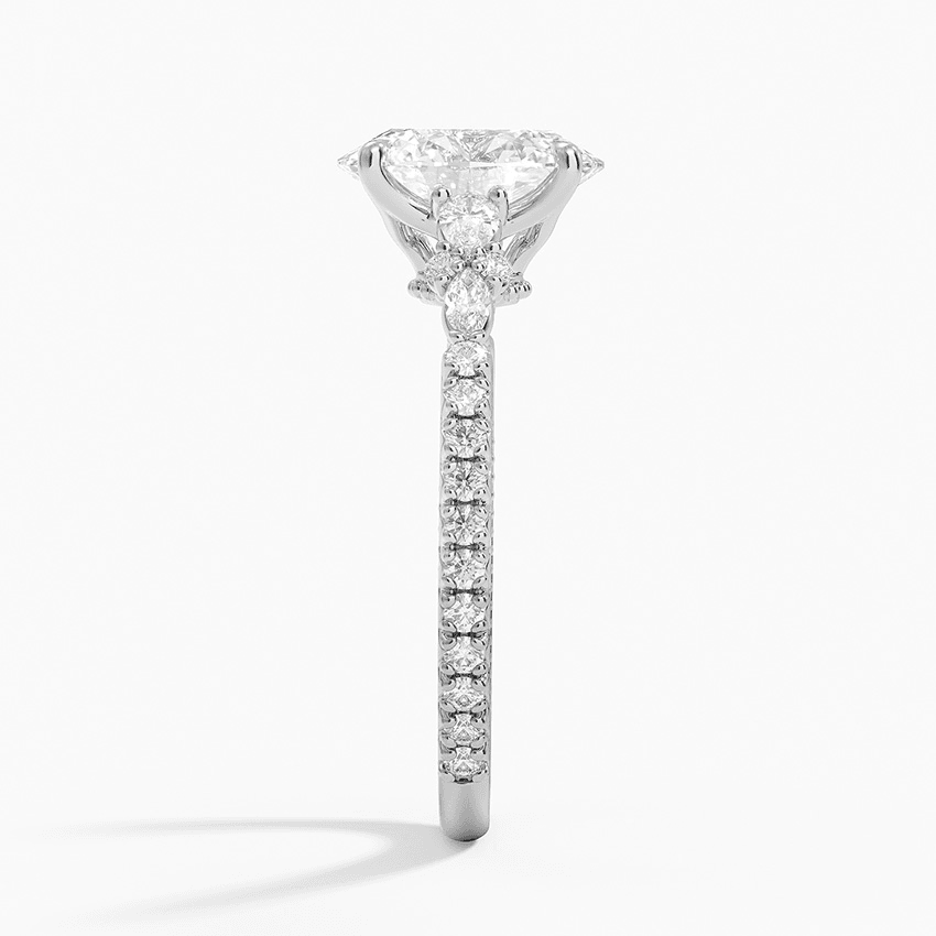 Primrose Diamond Ring in 18K Yellow Gold - Image 9