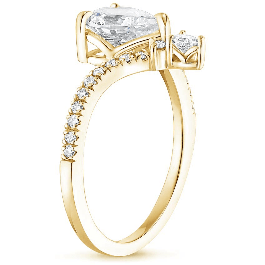 Margot Bezel Ring in 18K Yellow Gold - Image 2