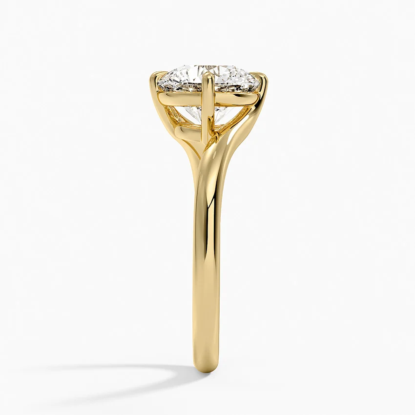 Atelier Solitaire Ring in 18K White Gold - Image 4