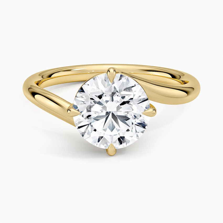Atelier Solitaire Ring in 18K White Gold - Image 6