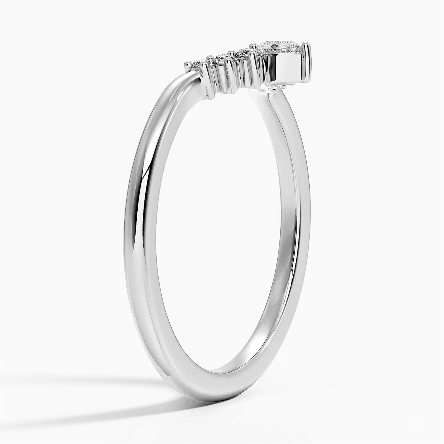 Lunette Diamond Ring - Image 5