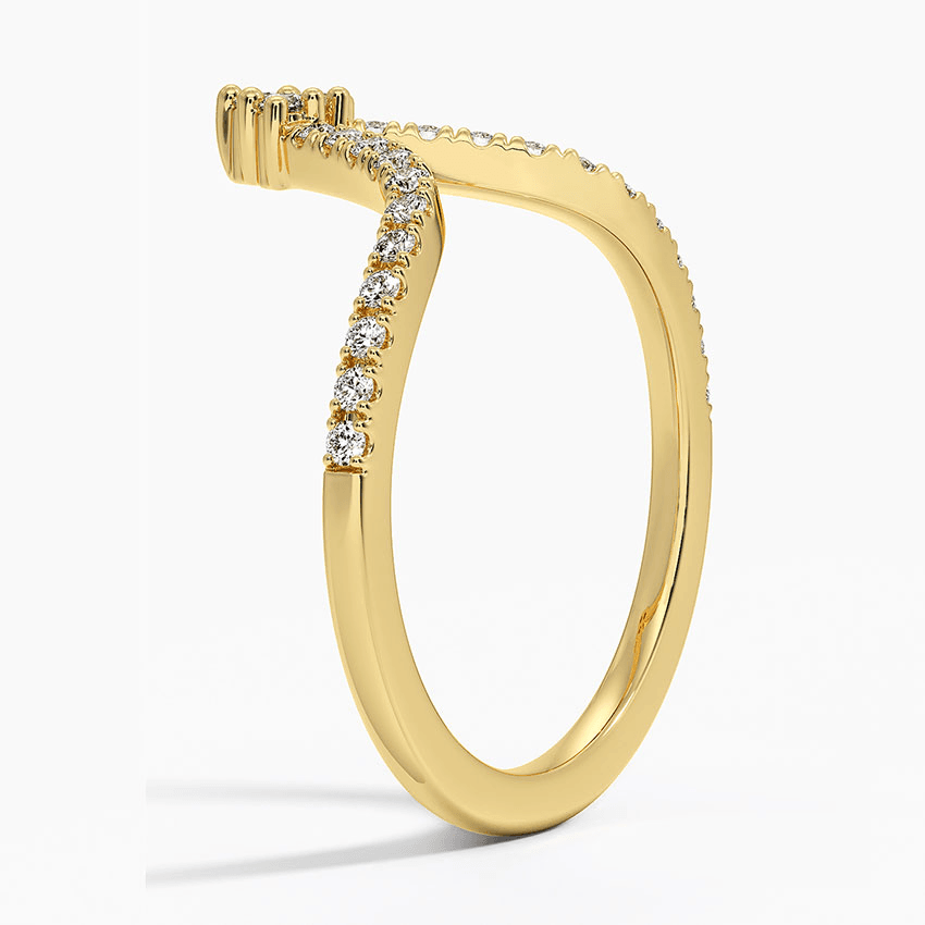 Nouveau Diamond Ring in 14K Rose Gold - Image 3