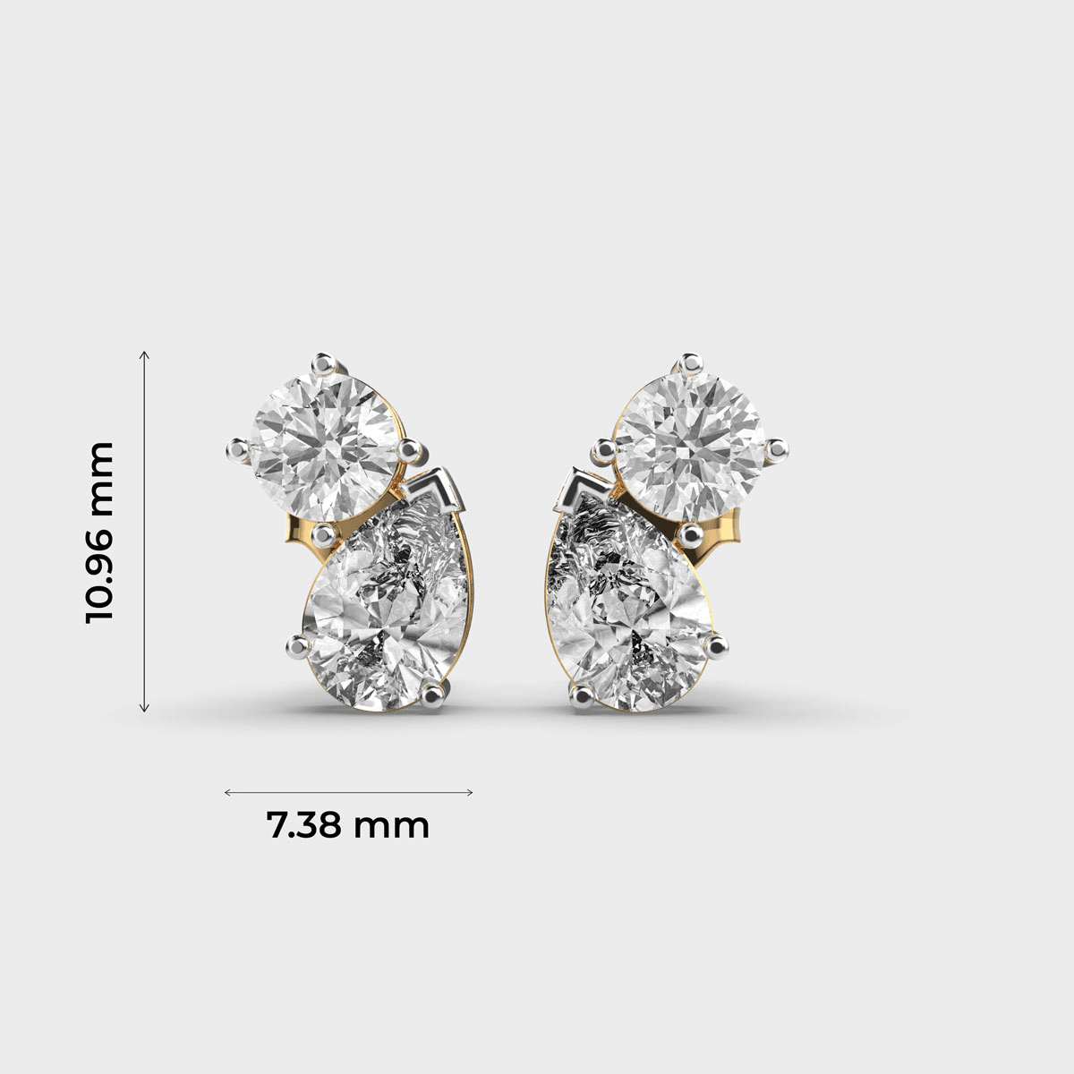 Firefly Diamond Pave Earstuds - Image 4