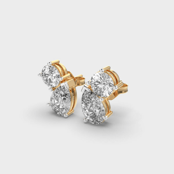 Firefly Diamond Pave Earstuds - Image 3