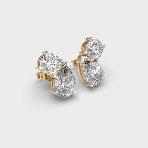 Firefly Diamond Pave Earstuds - Image 2